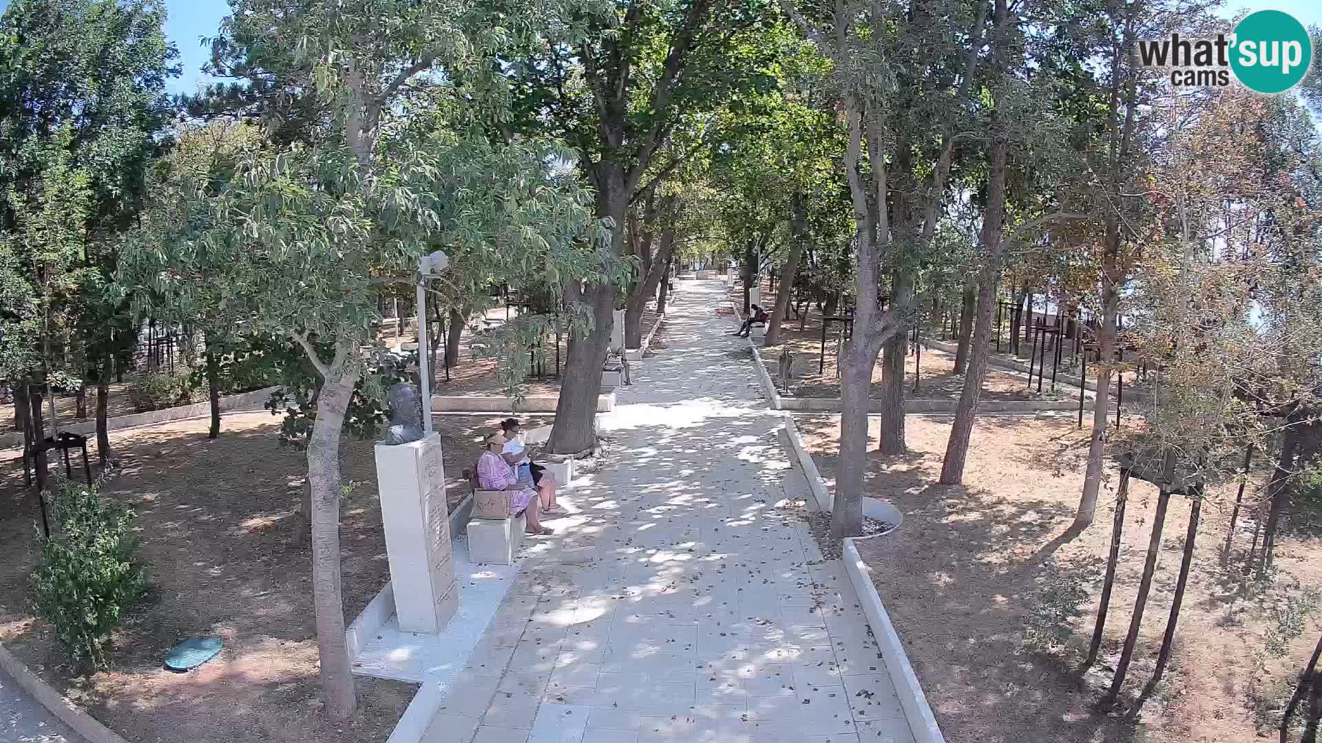 Writers’ Park Webcam Senj – Live by the Sea