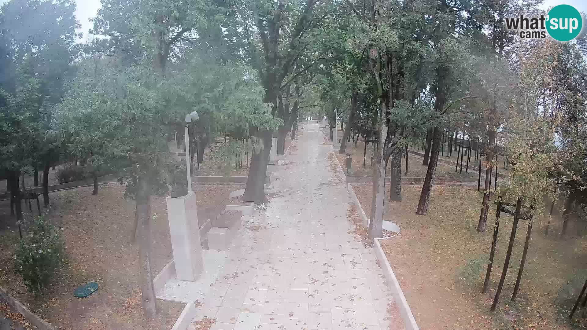 Writers’ Park Webcam Senj – Live by the Sea