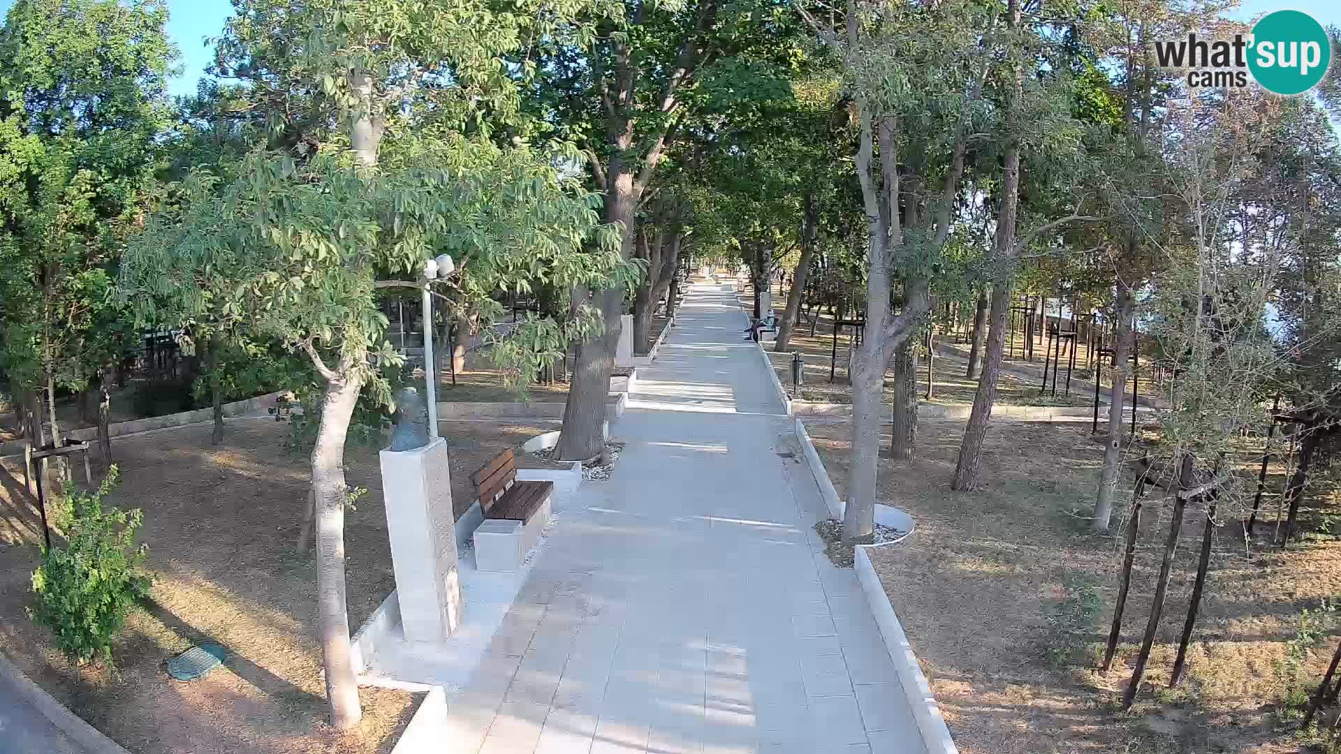 Writers’ Park Webcam Senj – Live by the Sea