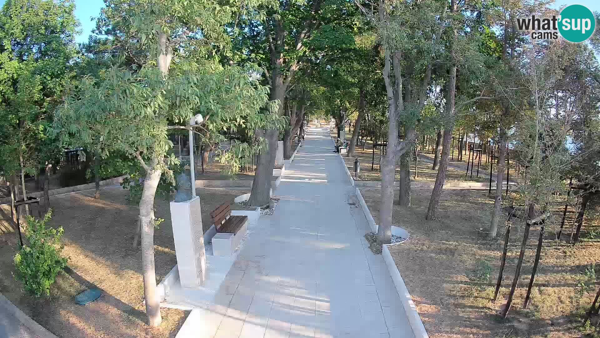 Writers’ Park Webcam Senj – Live by the Sea
