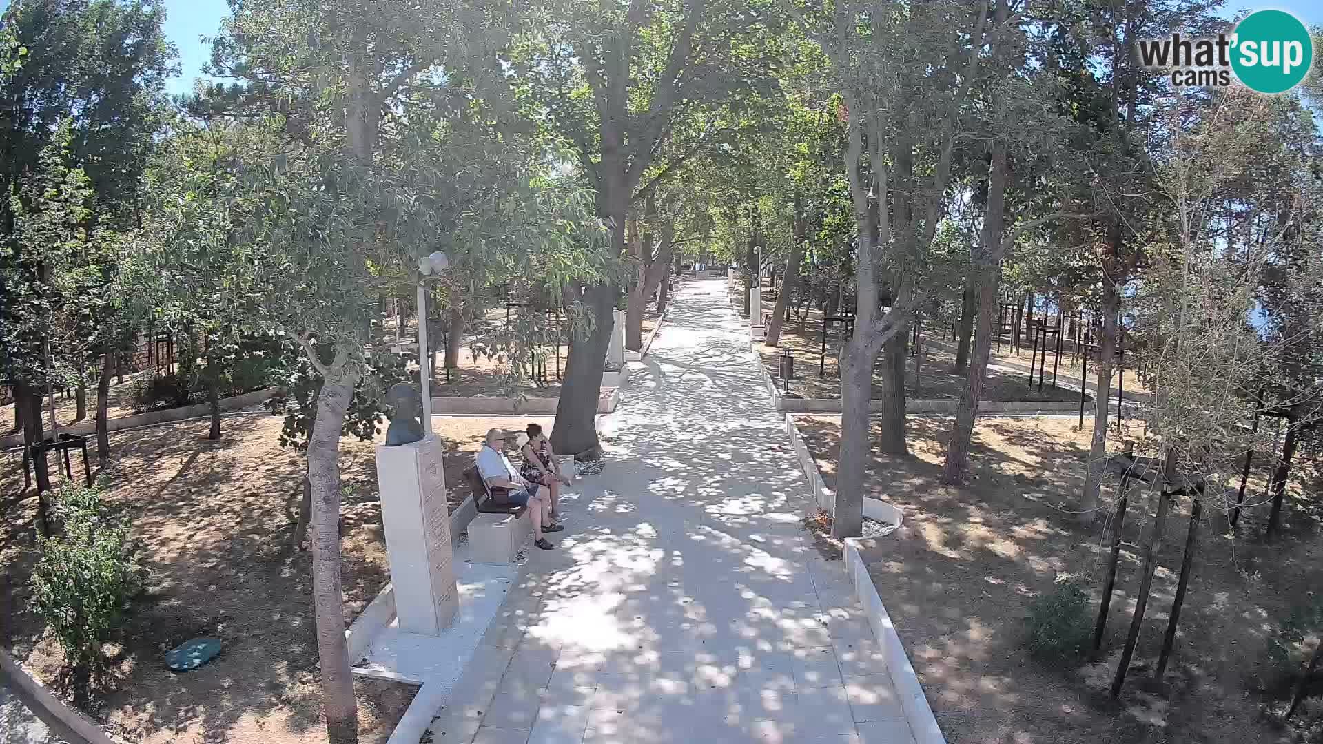 Writers’ Park Webcam Senj – Live by the Sea