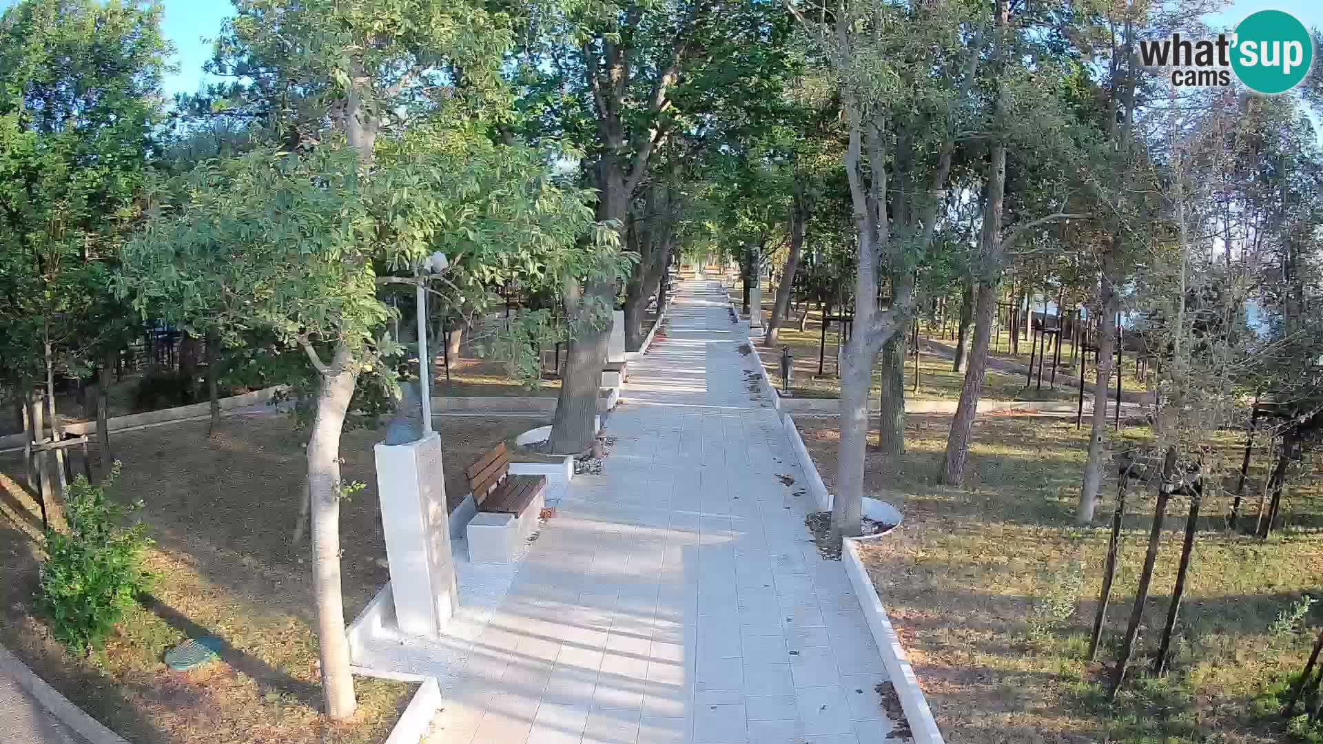 Writers’ Park Webcam Senj – Live by the Sea