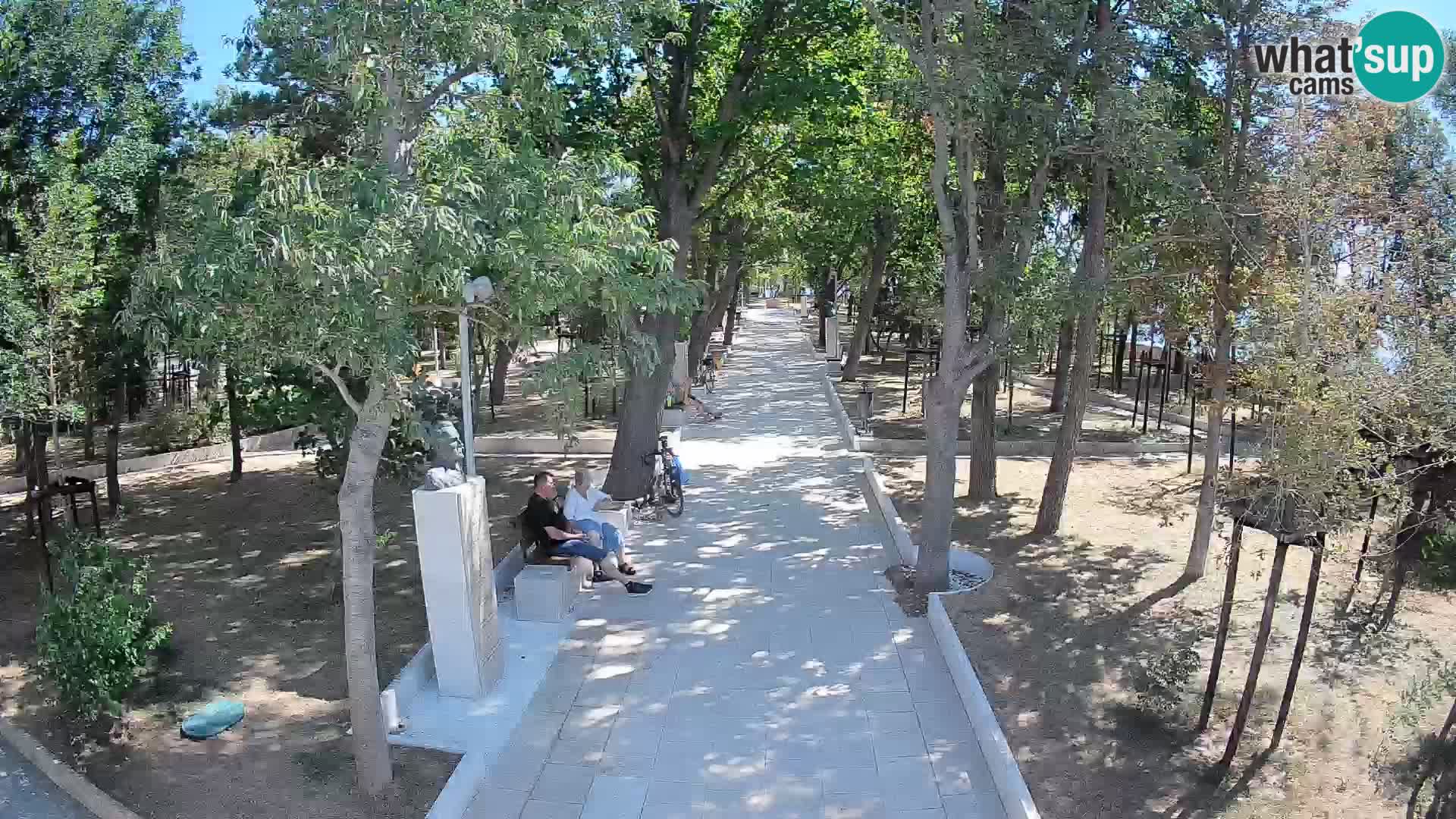 Writers’ Park Webcam Senj – Live by the Sea