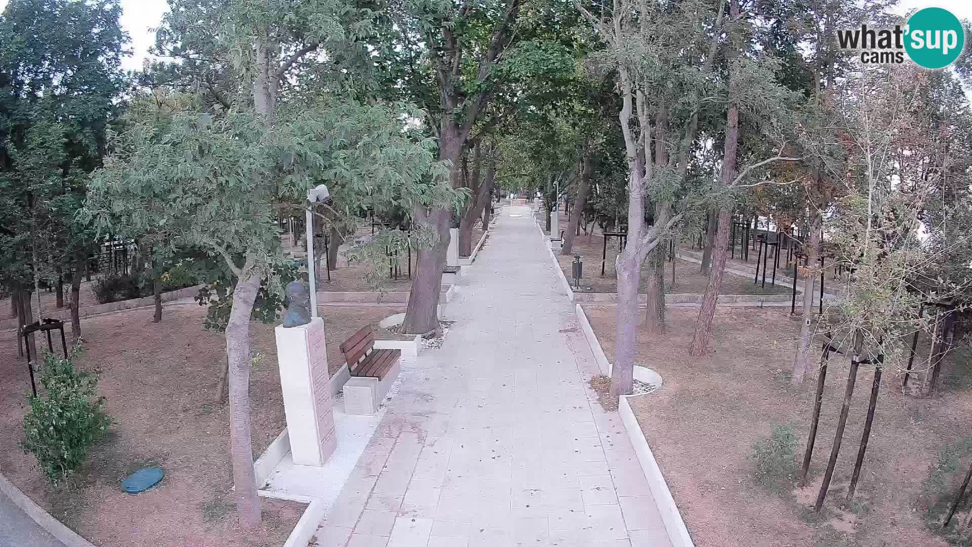 Writers’ Park Webcam Senj – Live by the Sea