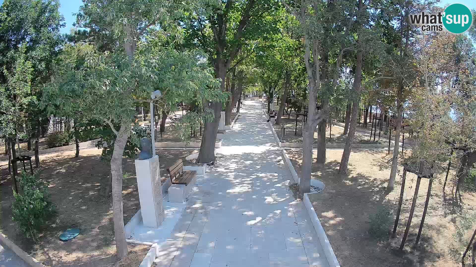 Writers’ Park Webcam Senj – Live by the Sea