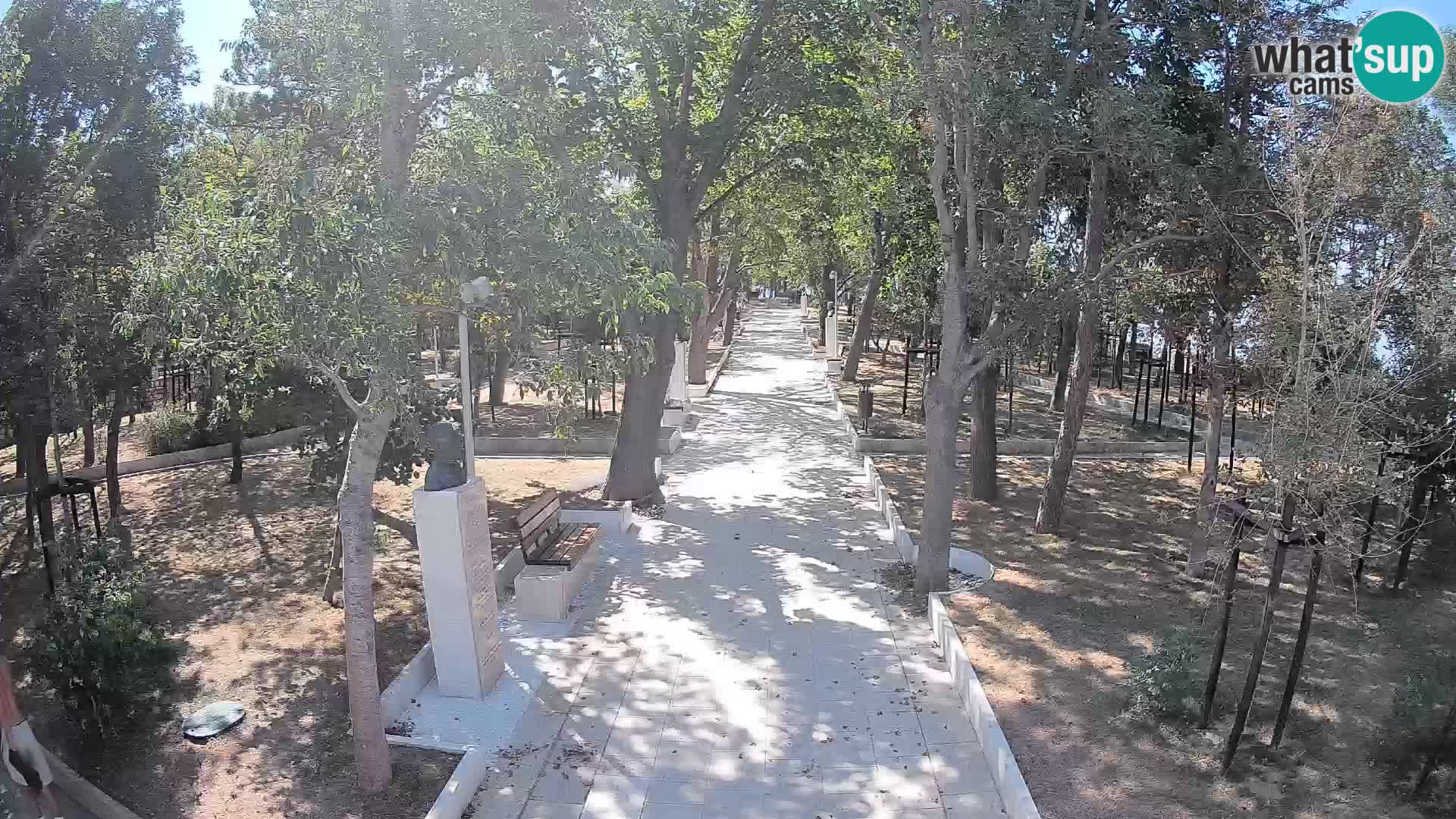 Writers’ Park Webcam Senj – Live by the Sea