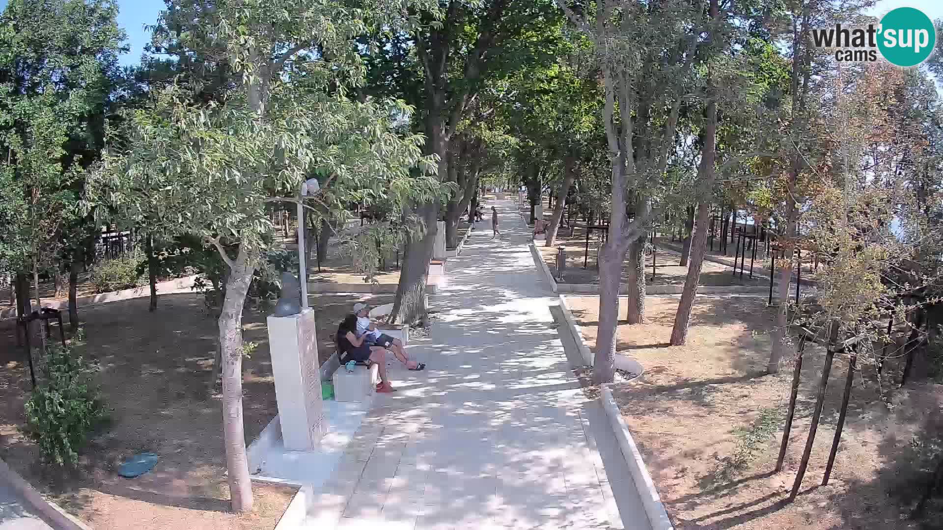Writers’ Park Webcam Senj – Live by the Sea