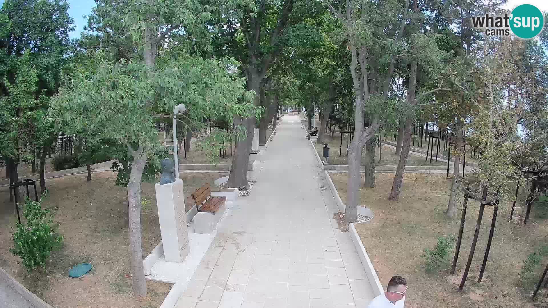 Writers’ Park Webcam Senj – Live by the Sea