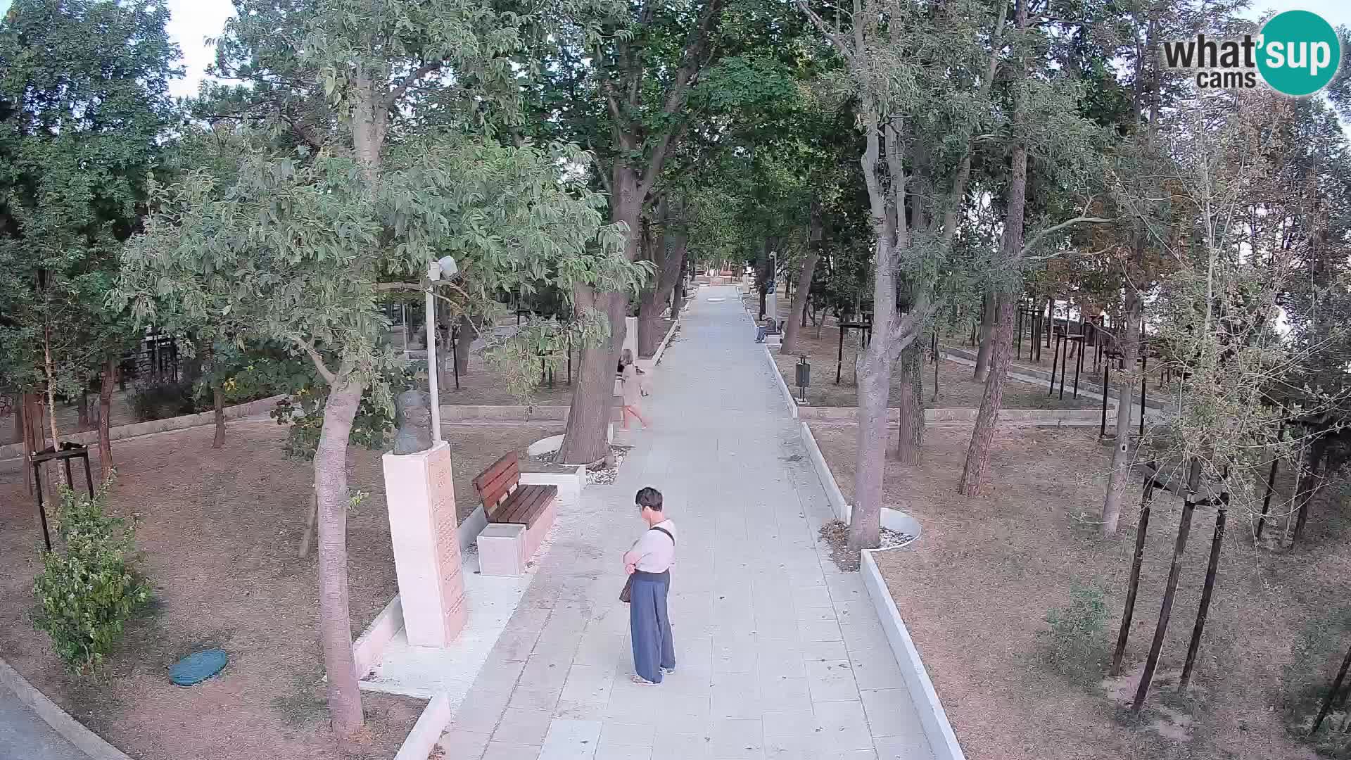 Writers’ Park Webcam Senj – Live by the Sea