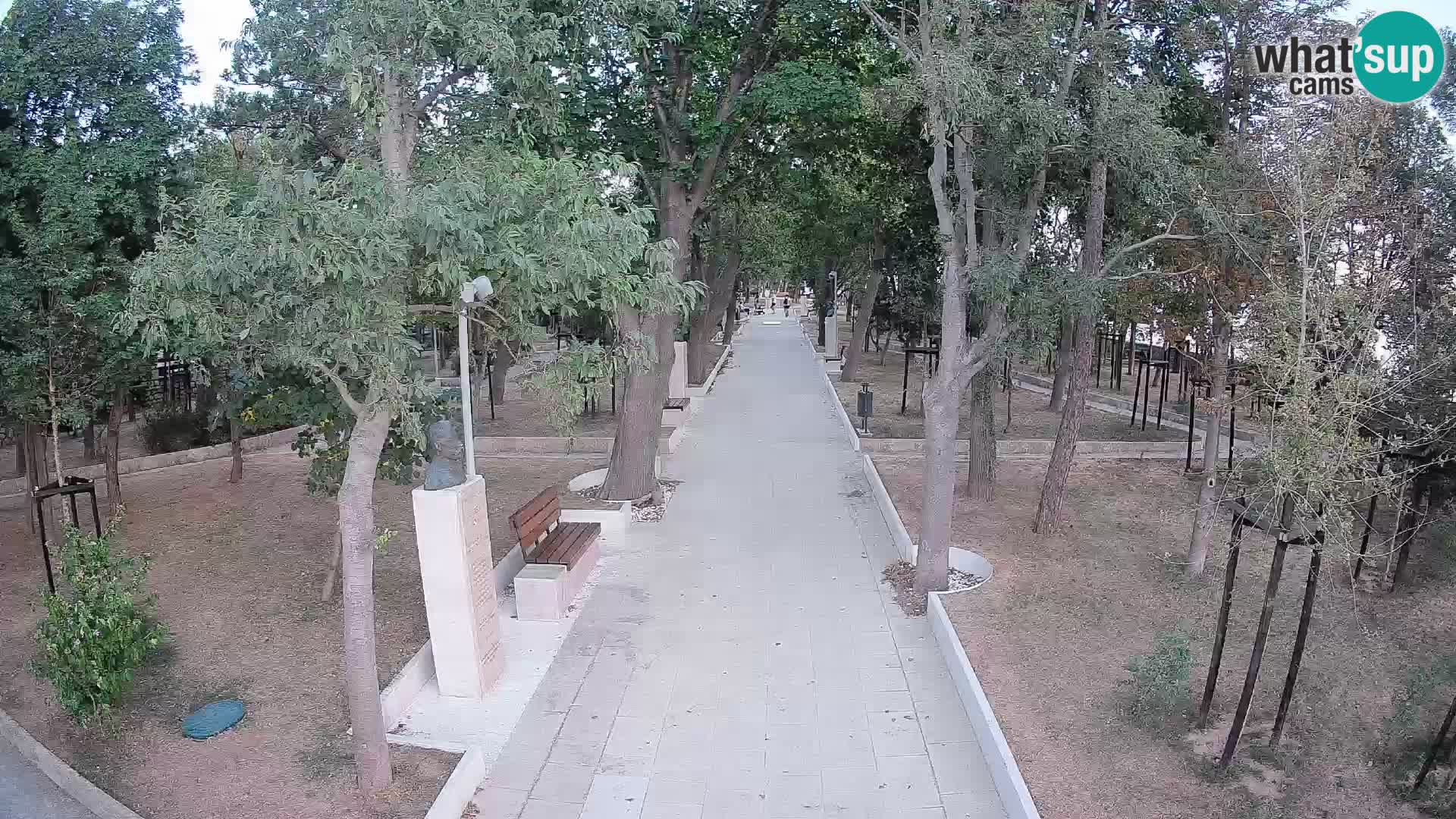 Writers’ Park Webcam Senj – Live by the Sea