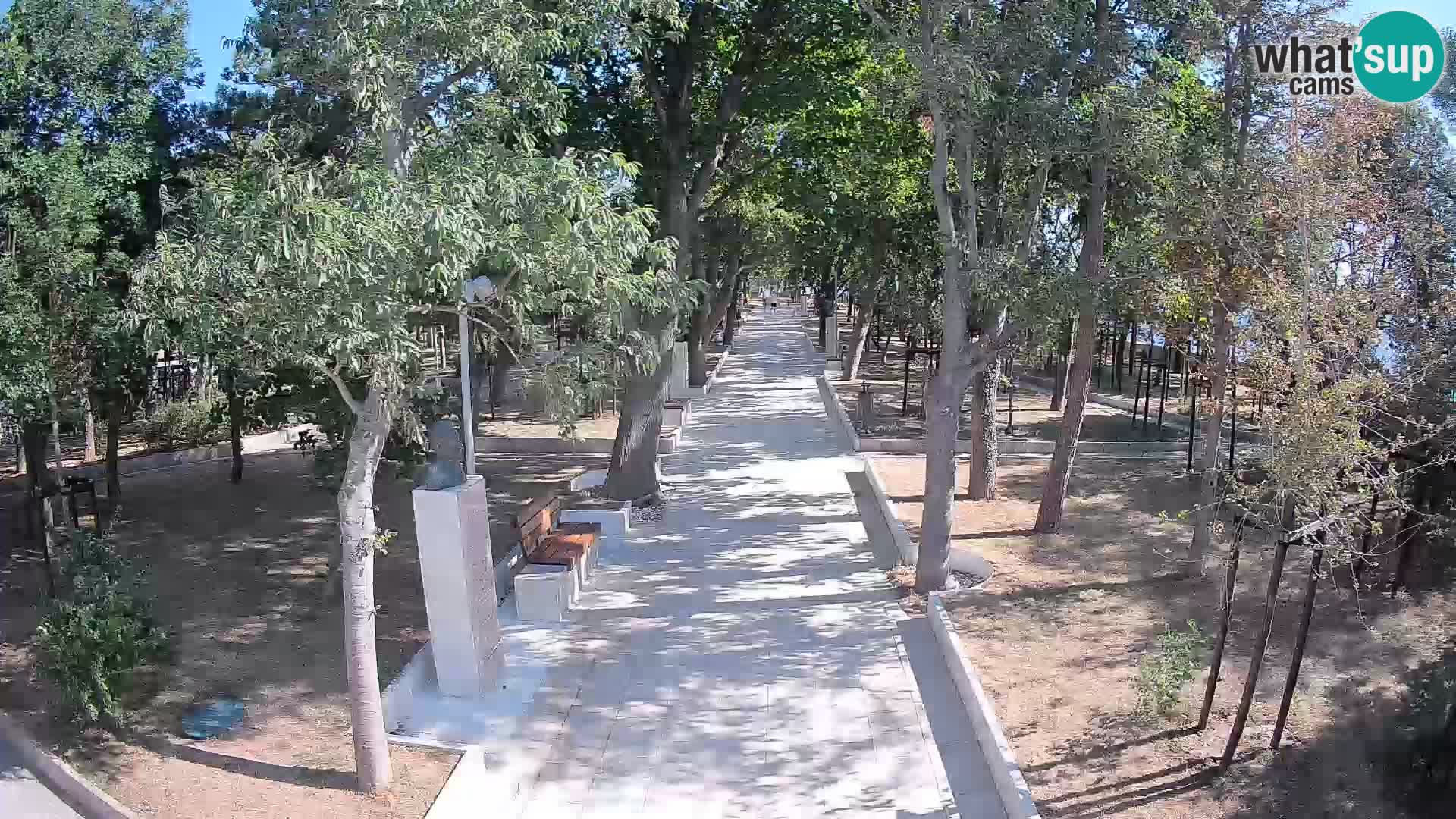 Writers’ Park Webcam Senj – Live by the Sea
