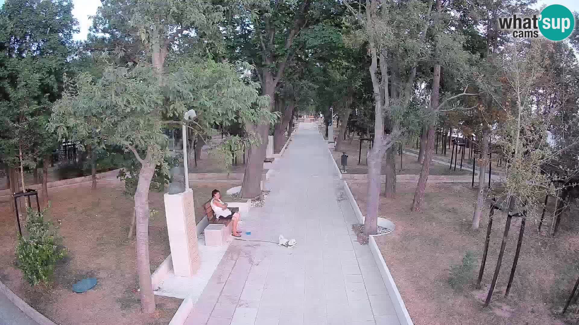Writers’ Park Webcam Senj – Live by the Sea