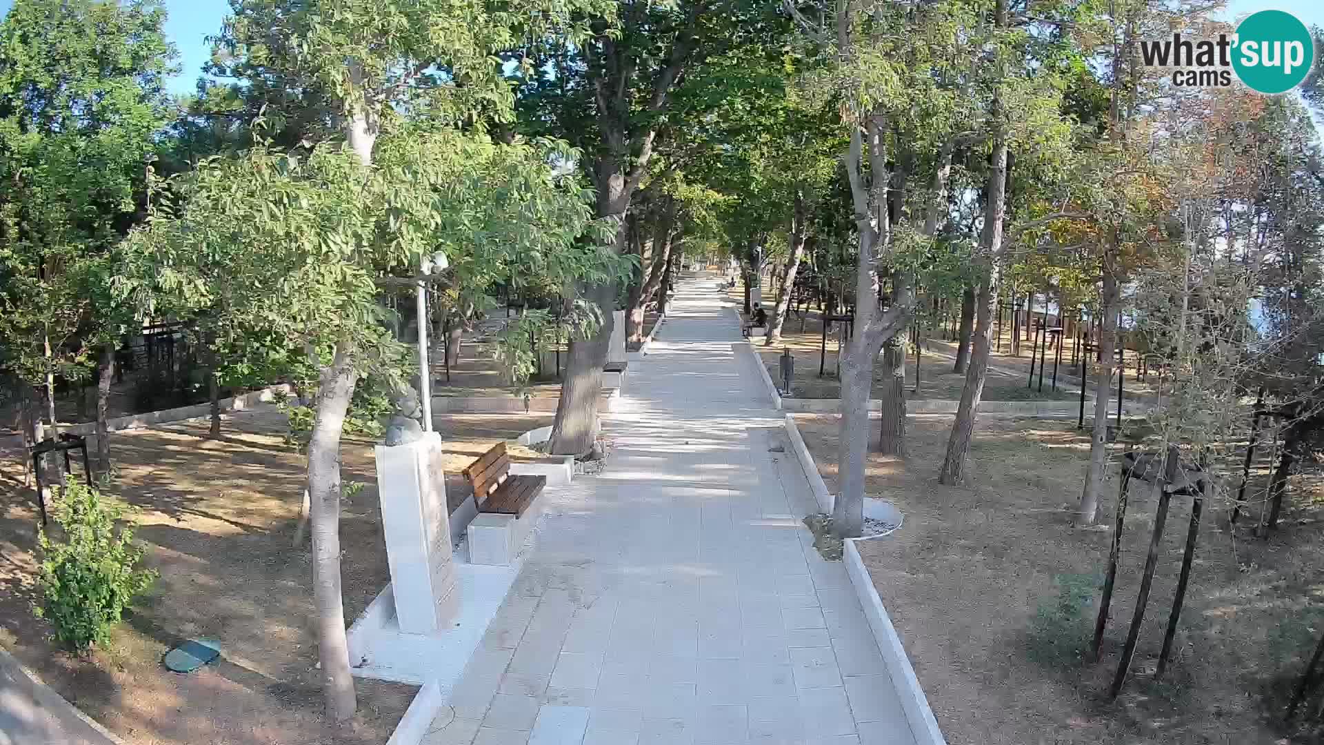 Writers’ Park Webcam Senj – Live by the Sea