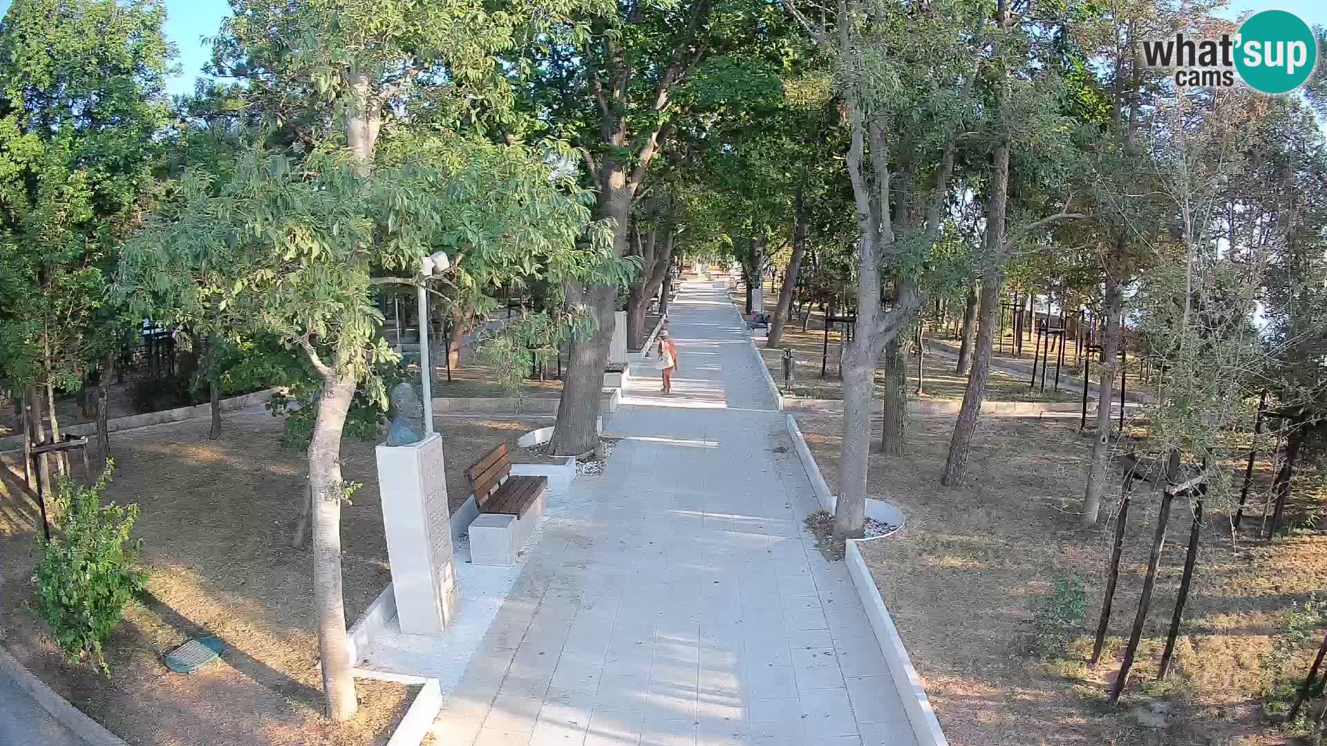 Writers’ Park Webcam Senj – Live by the Sea