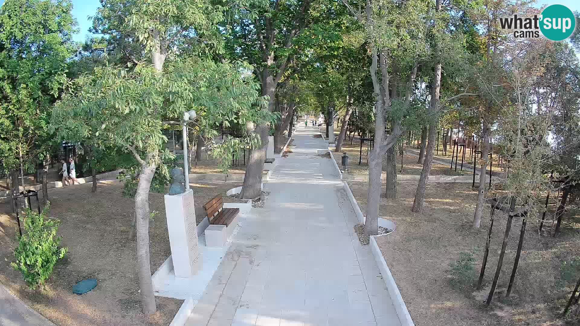 Writers’ Park Webcam Senj – Live by the Sea