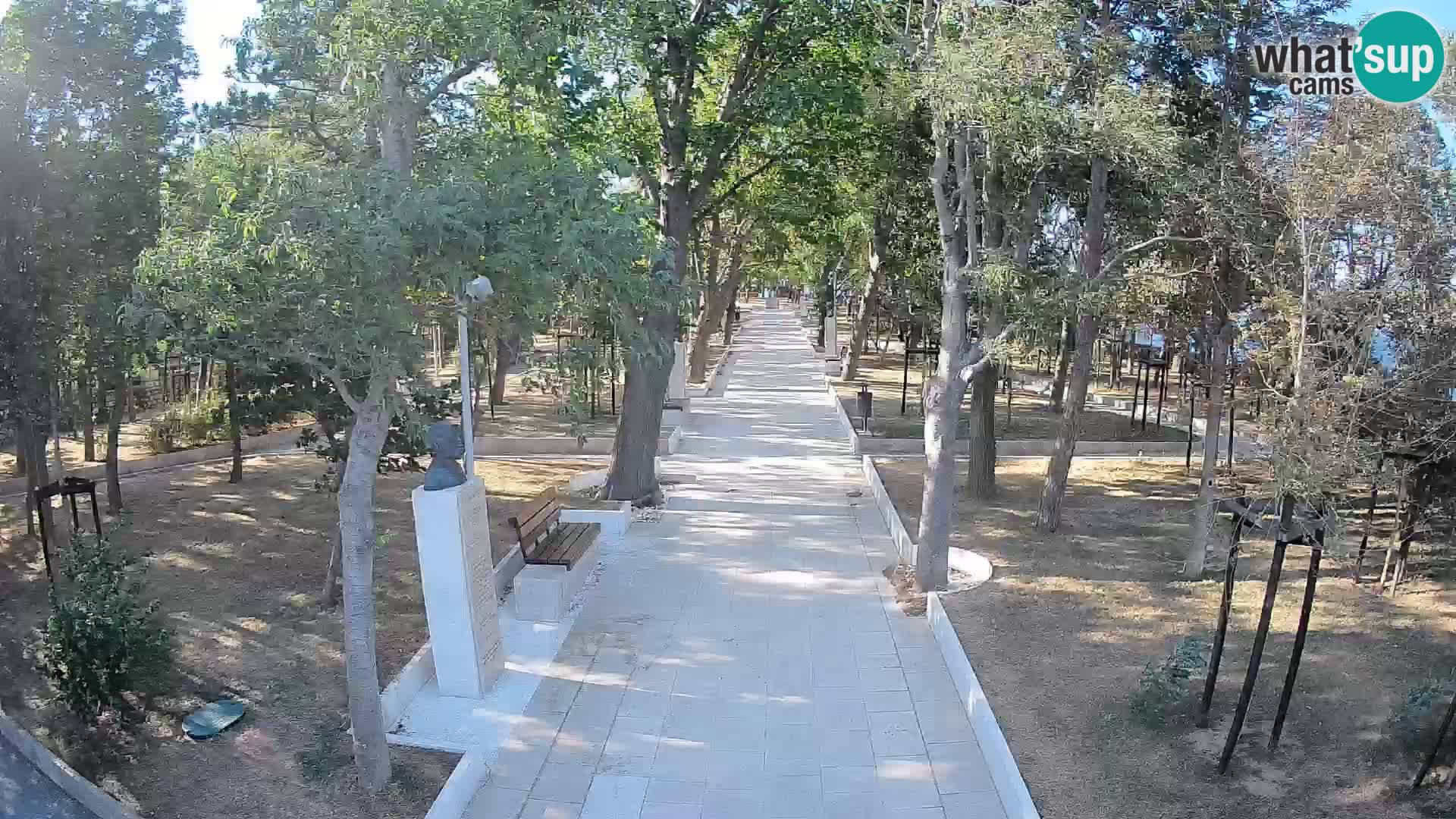 Writers’ Park Webcam Senj – Live by the Sea