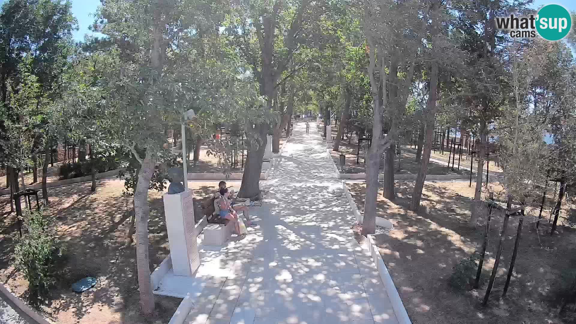 Writers’ Park Webcam Senj – Live by the Sea