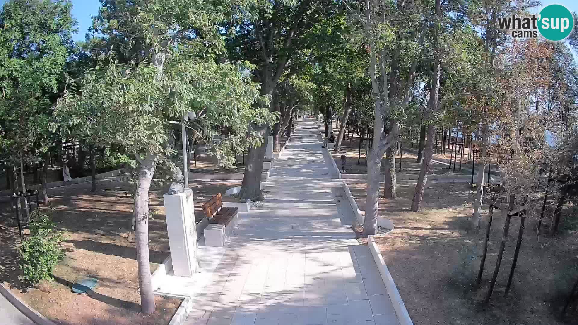 Writers’ Park Webcam Senj – Live by the Sea