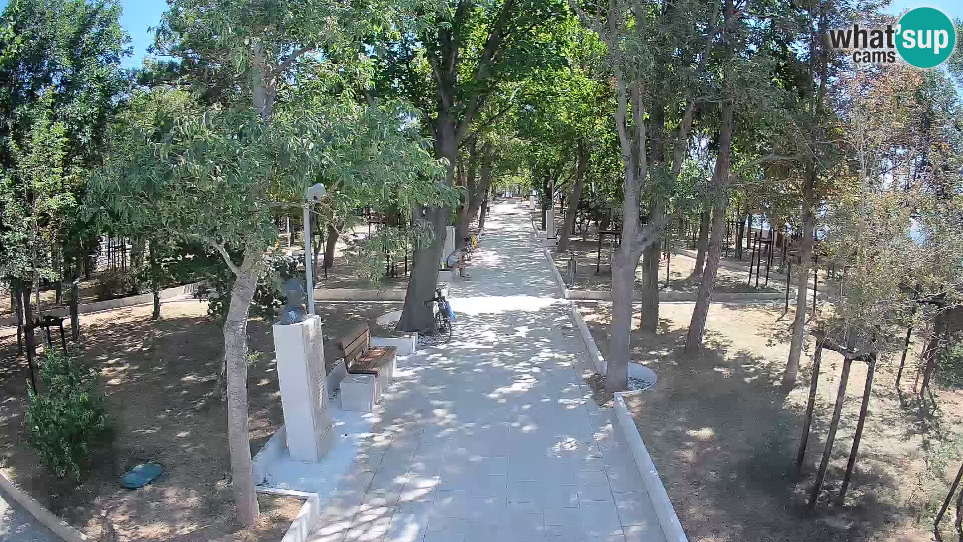 Writers’ Park Webcam Senj – Live by the Sea