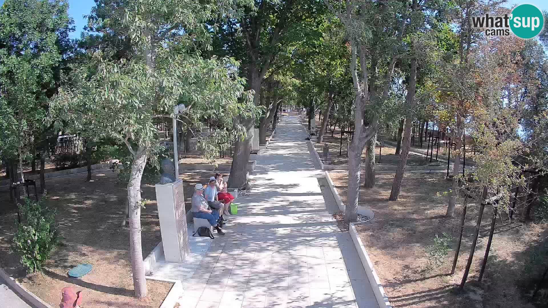 Writers’ Park Webcam Senj – Live by the Sea