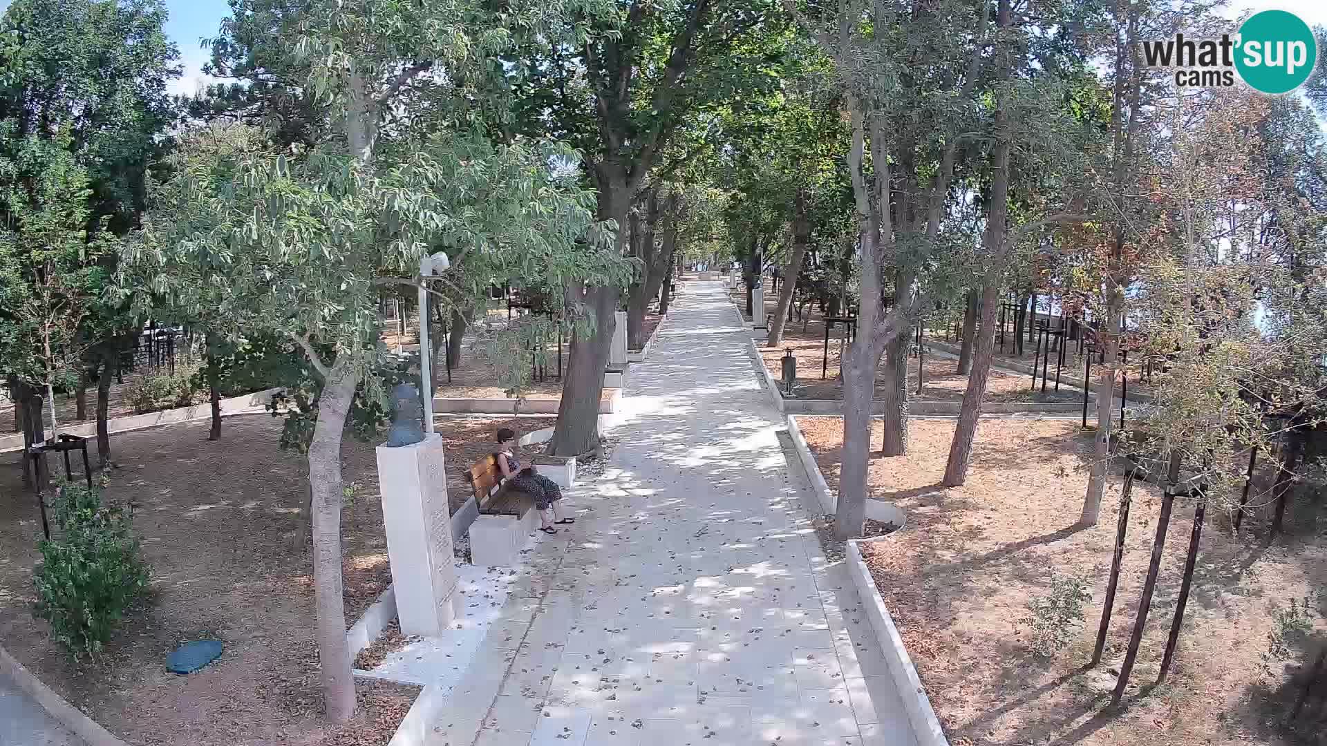 Writers’ Park Webcam Senj – Live by the Sea