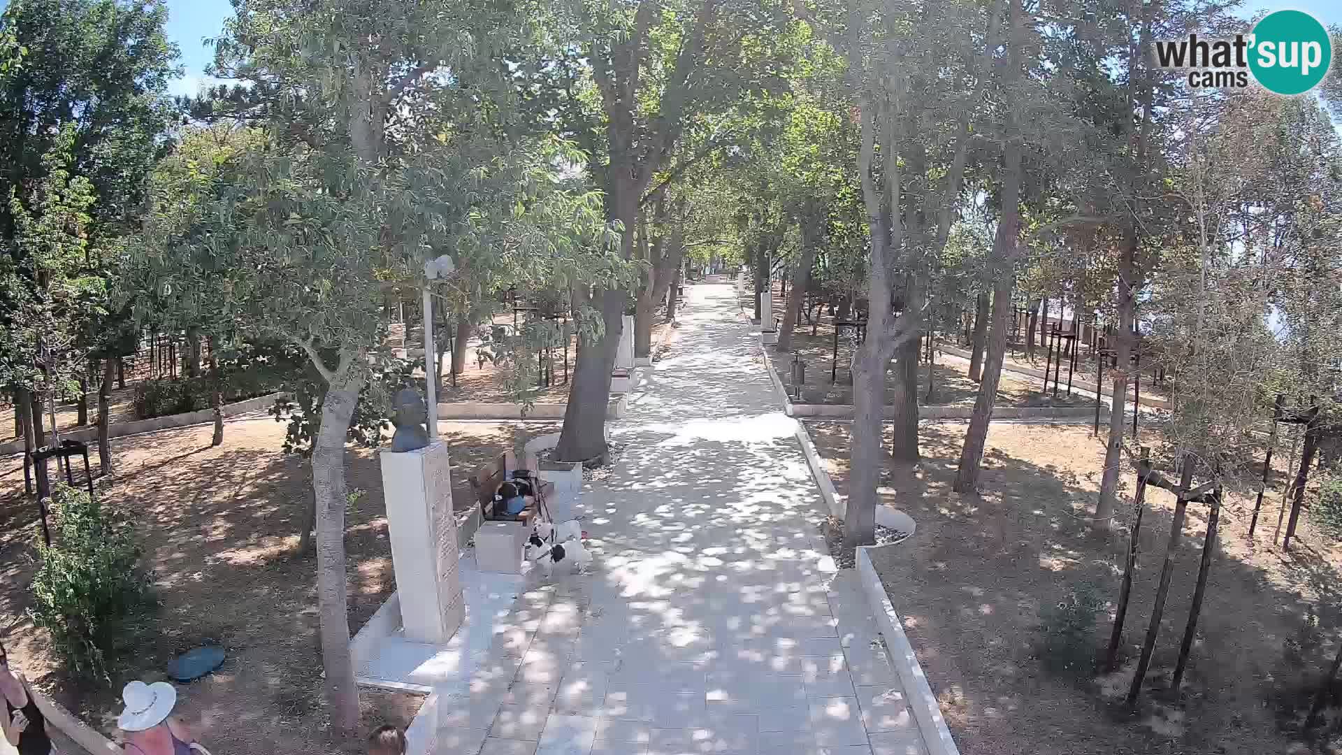 Writers’ Park Webcam Senj – Live by the Sea