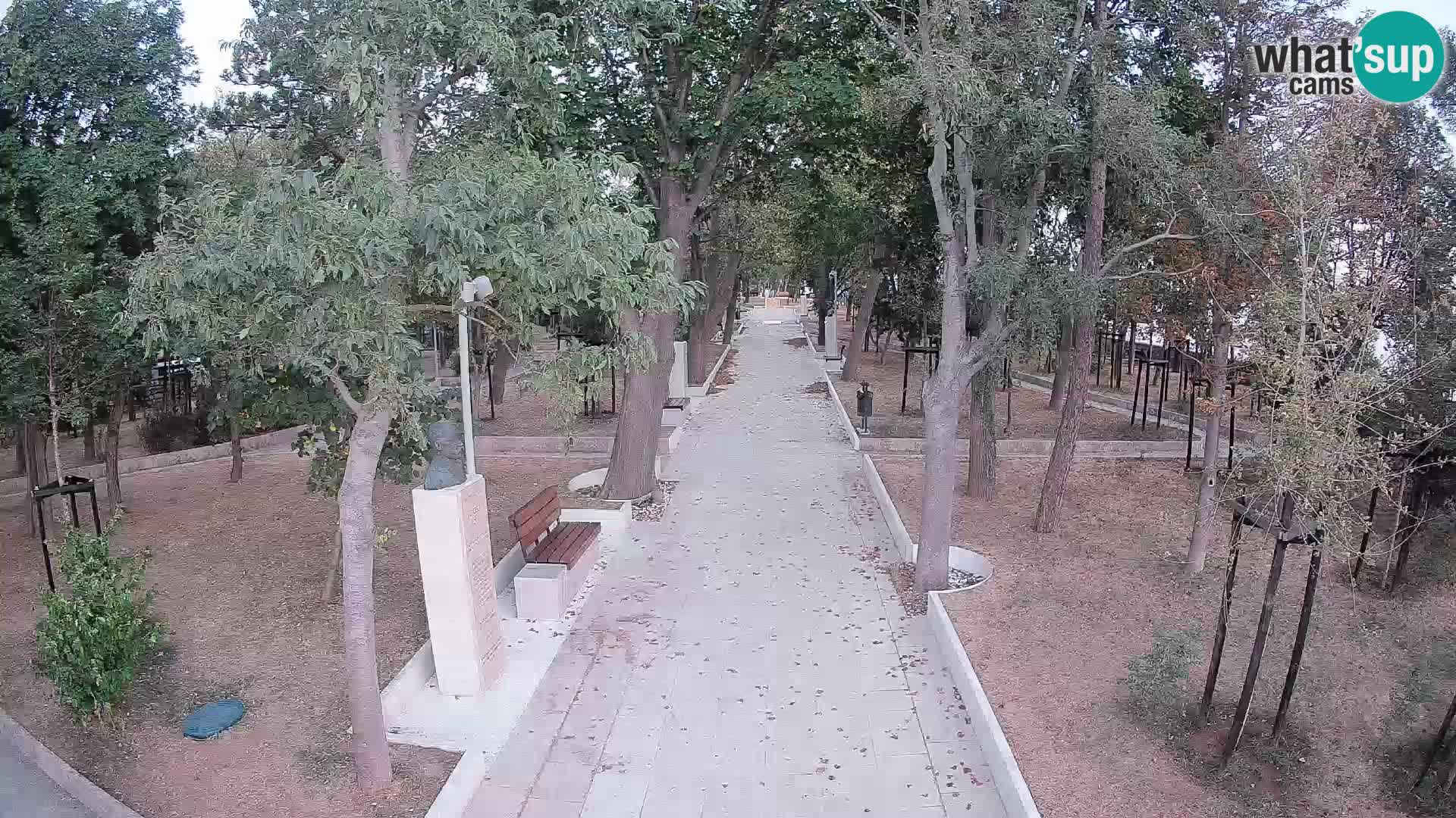Writers’ Park Webcam Senj – Live by the Sea