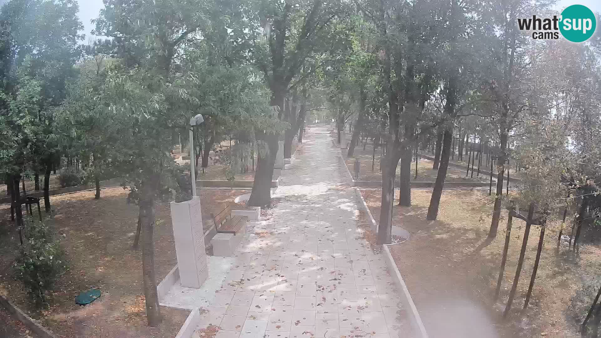 Writers’ Park Webcam Senj – Live by the Sea