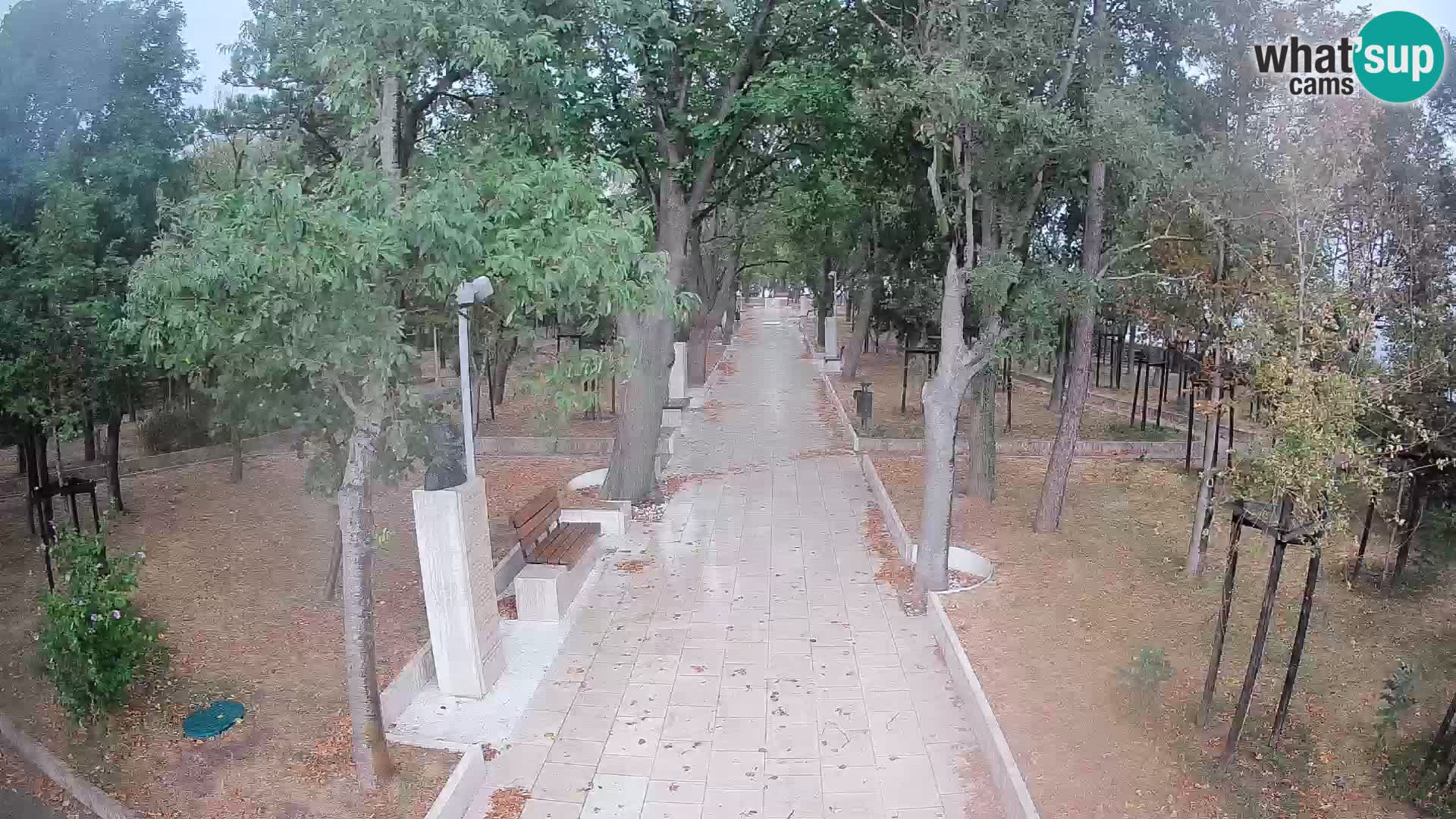 Writers’ Park Webcam Senj – Live by the Sea