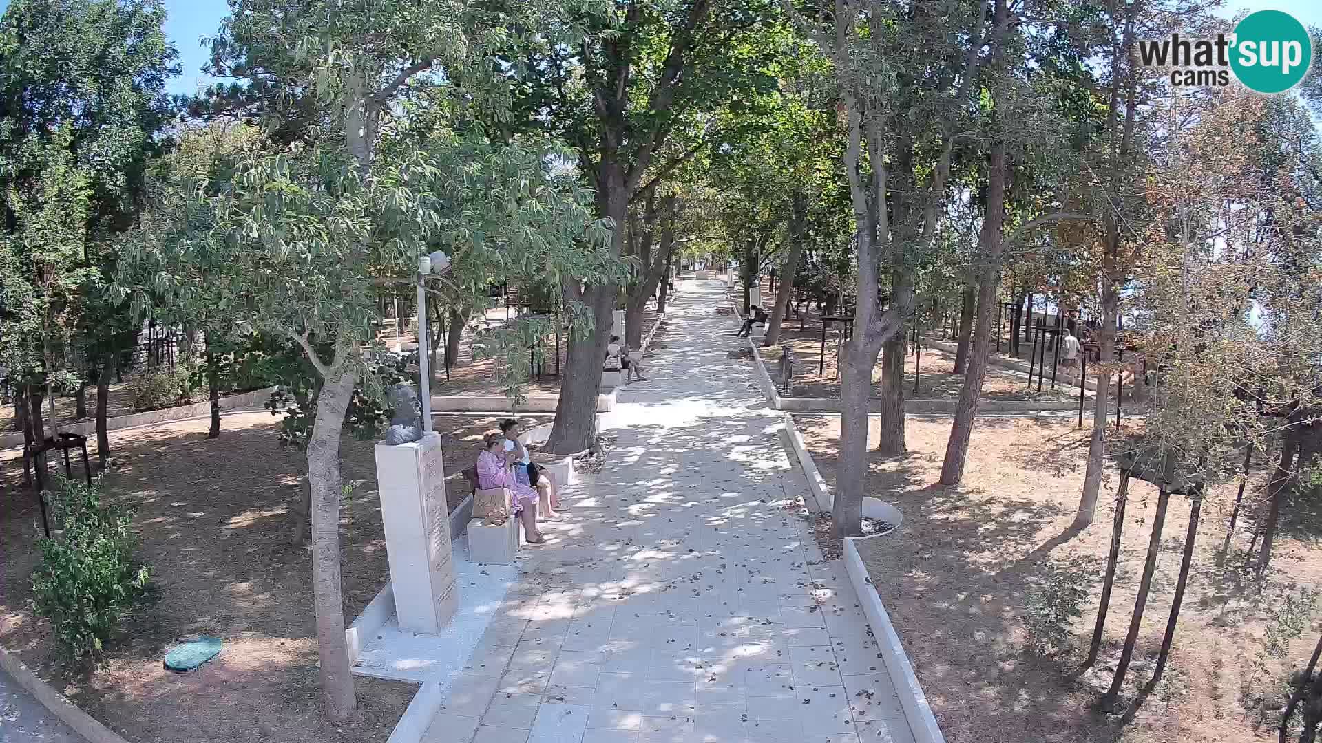 Writers’ Park Webcam Senj – Live by the Sea