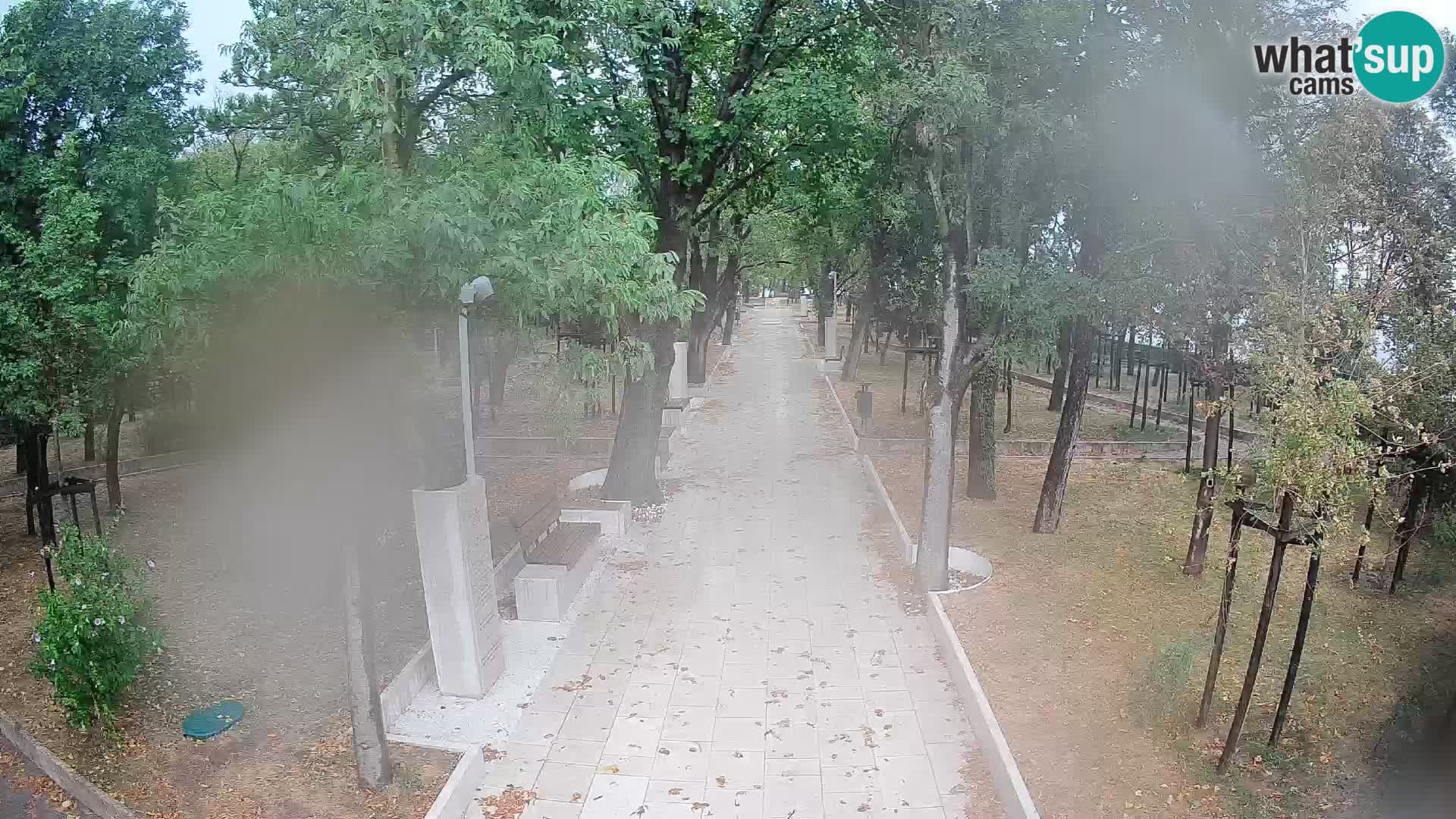 Writers’ Park Webcam Senj – Live by the Sea