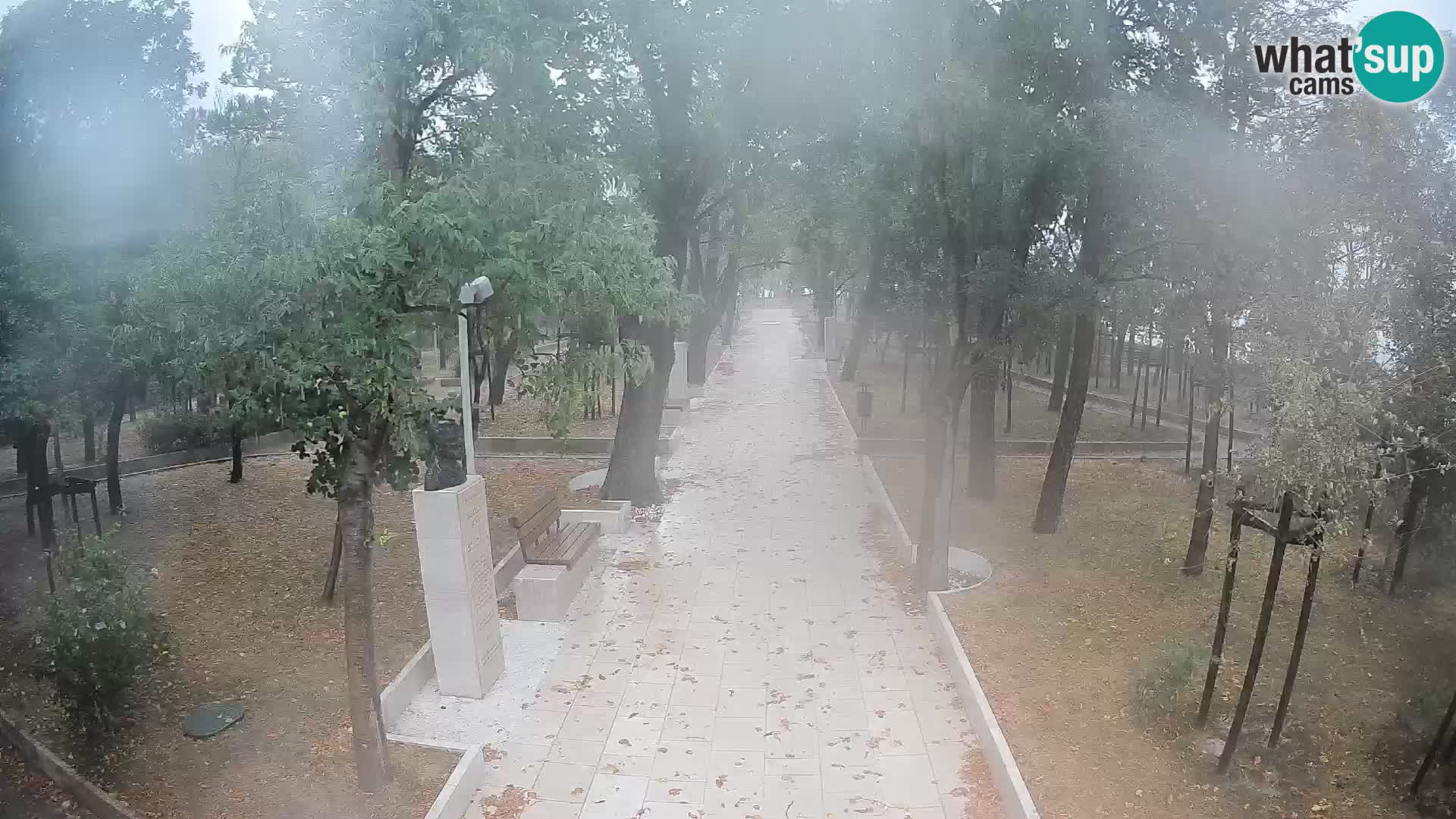 Writers’ Park Webcam Senj – Live by the Sea