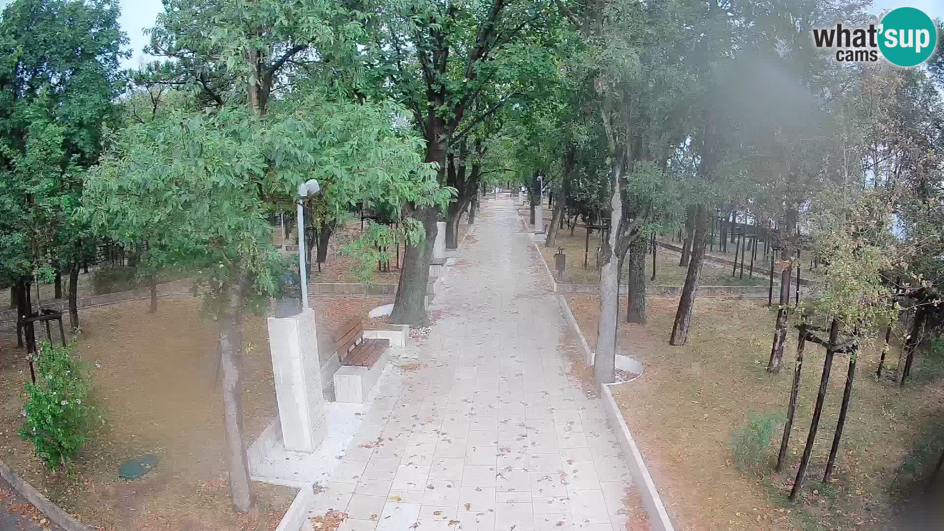 Writers’ Park Webcam Senj – Live by the Sea