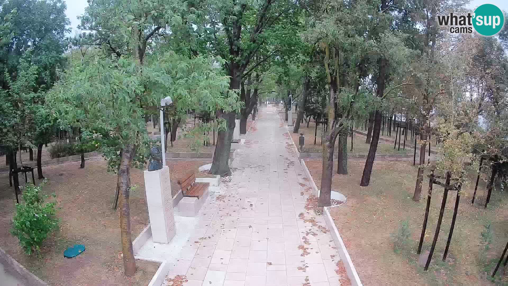 Writers’ Park Webcam Senj – Live by the Sea