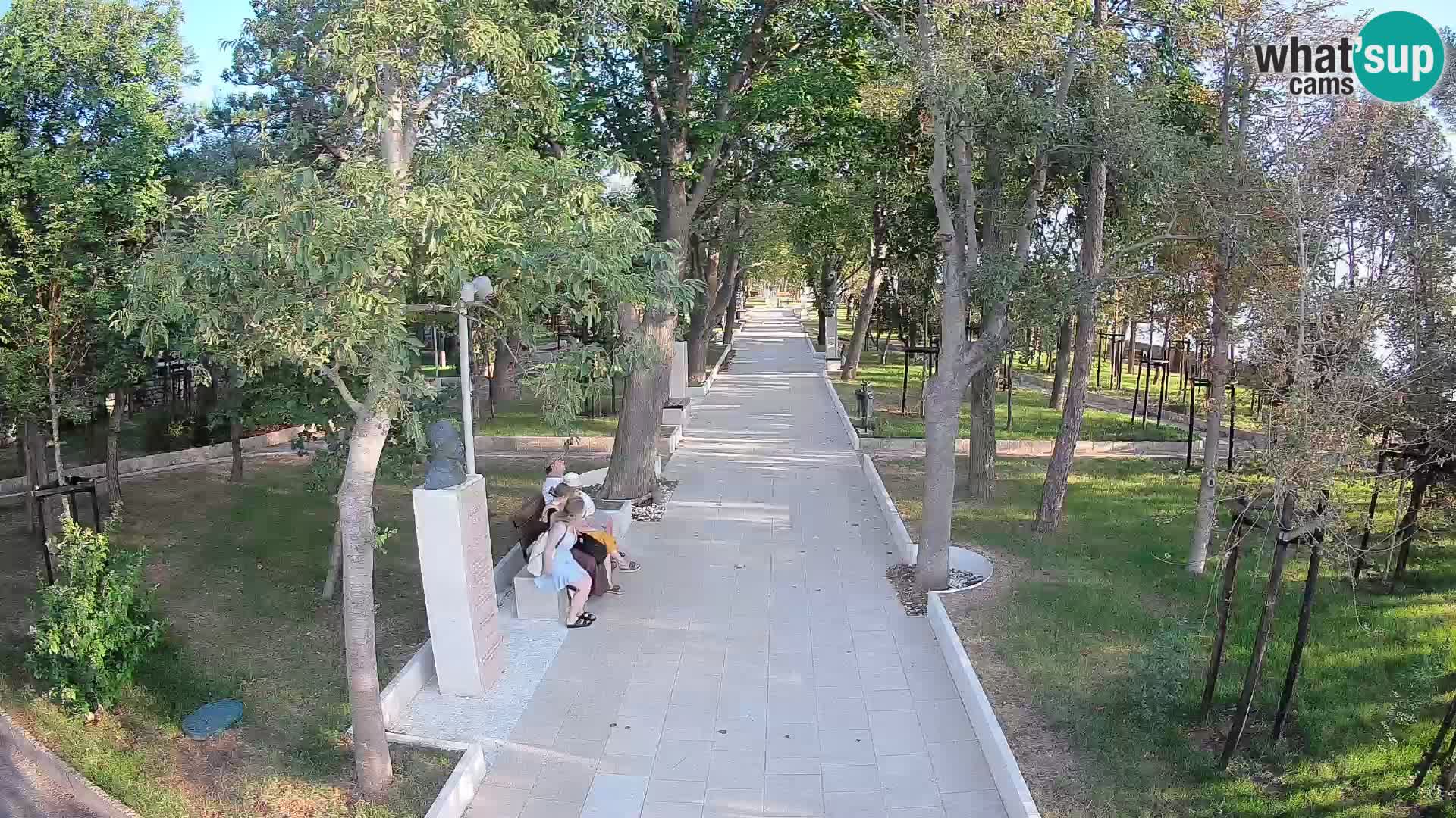 Writers’ Park Webcam Senj – Live by the Sea