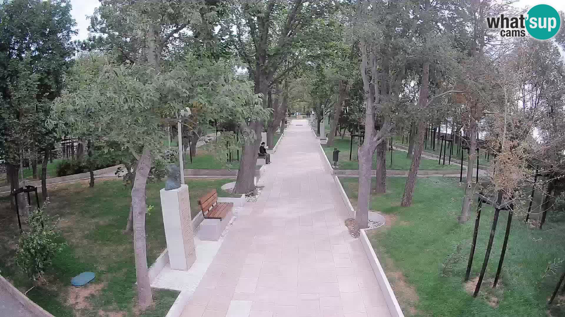 Writers’ Park Webcam Senj – Live by the Sea