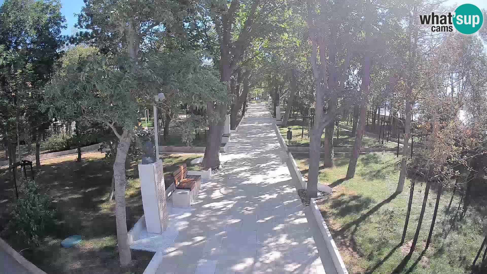Writers’ Park Webcam Senj – Live by the Sea
