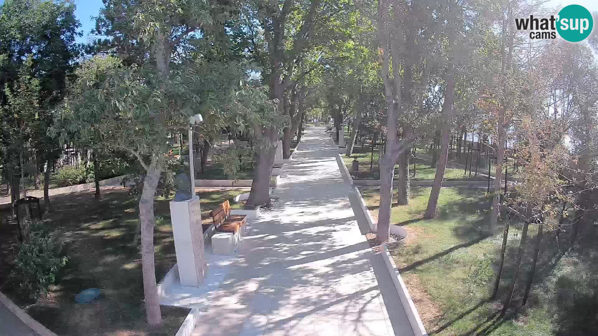 Writers’ Park Webcam Senj – Live by the Sea