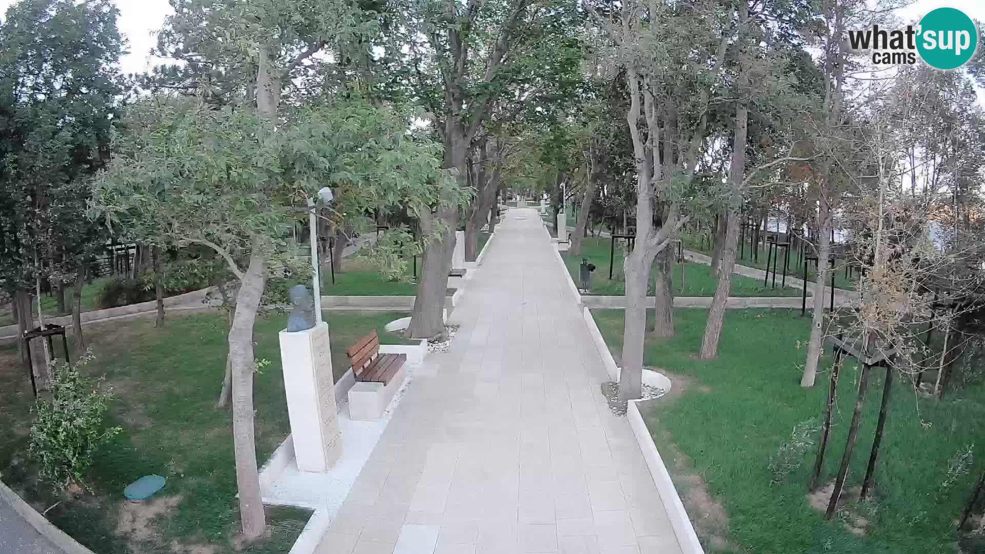 Writers’ Park Webcam Senj – Live by the Sea