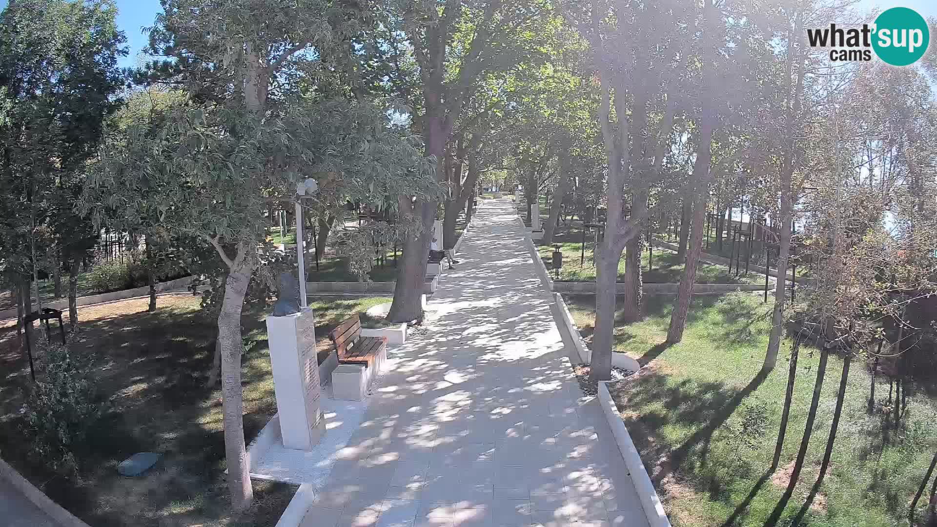 Writers’ Park Webcam Senj – Live by the Sea