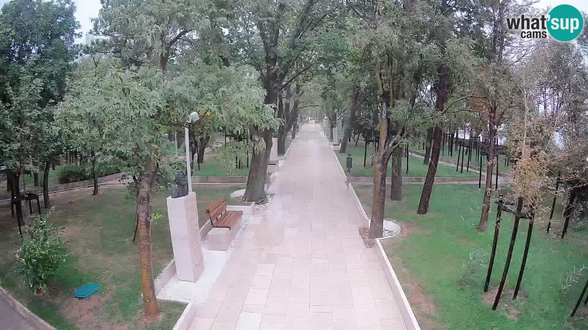Writers’ Park Webcam Senj – Live by the Sea