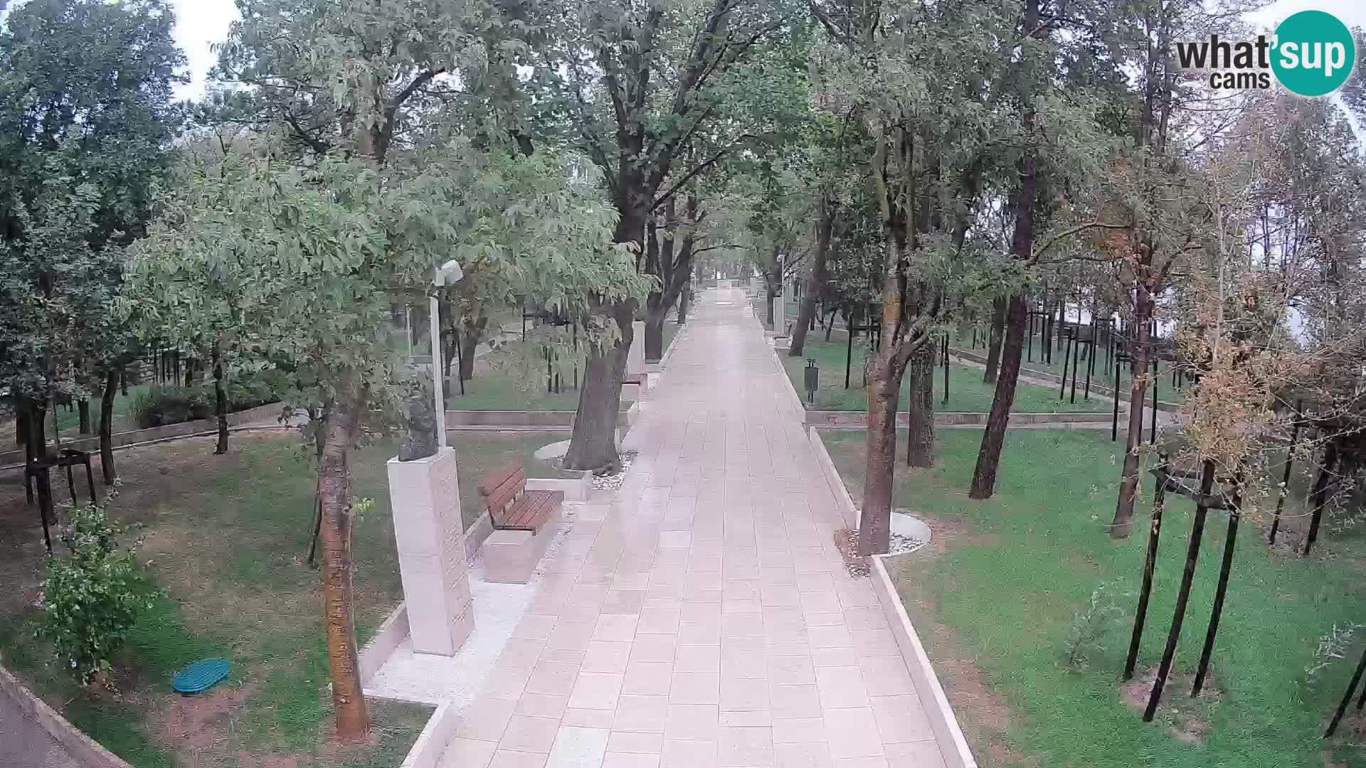 Writers’ Park Webcam Senj – Live by the Sea