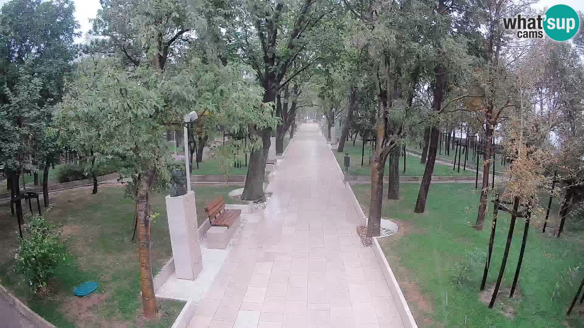 Writers’ Park Webcam Senj – Live by the Sea