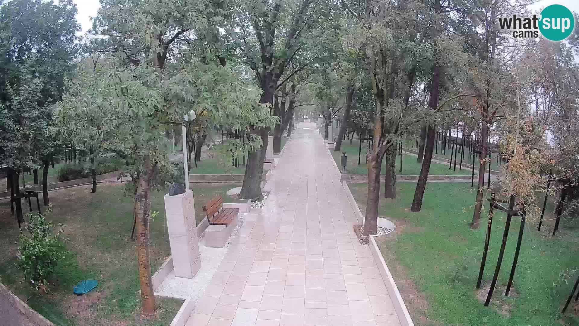 Writers’ Park Webcam Senj – Live by the Sea