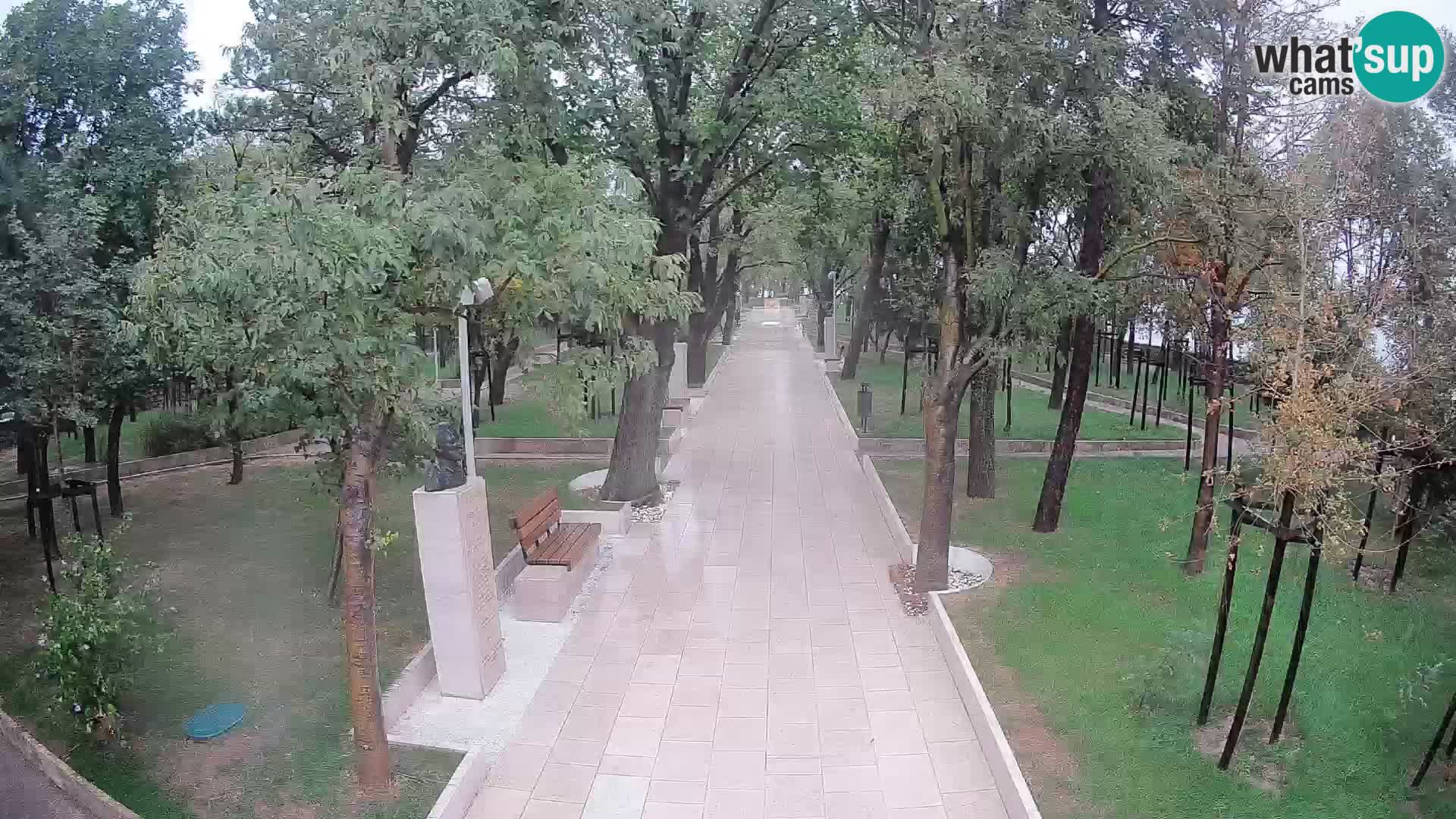 Webcam Schriftstellerpark Senj – Live am Meer