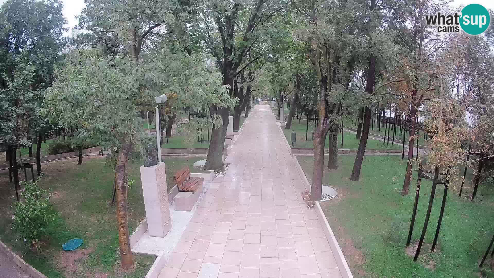 Writers’ Park Webcam Senj – Live by the Sea
