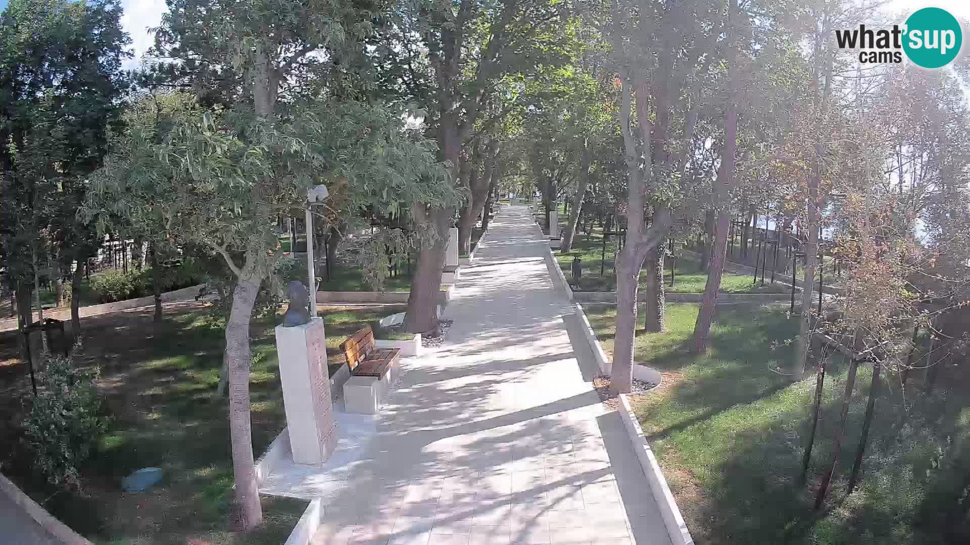 Writers’ Park Webcam Senj – Live by the Sea
