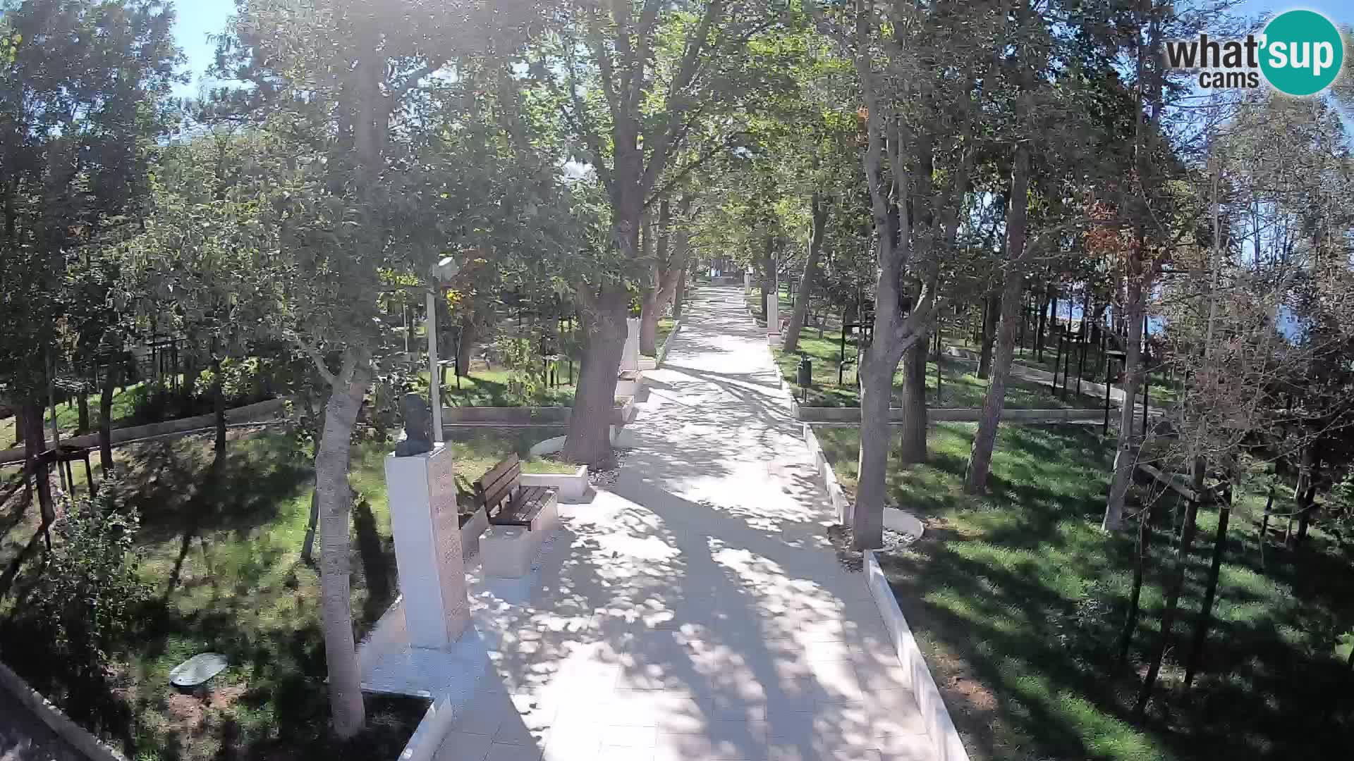 Writers’ Park Webcam Senj – Live by the Sea