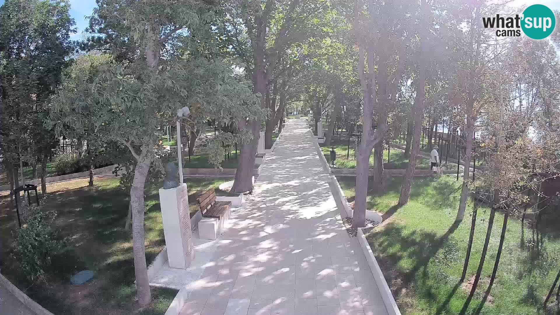 Webcam Schriftstellerpark Senj – Live am Meer