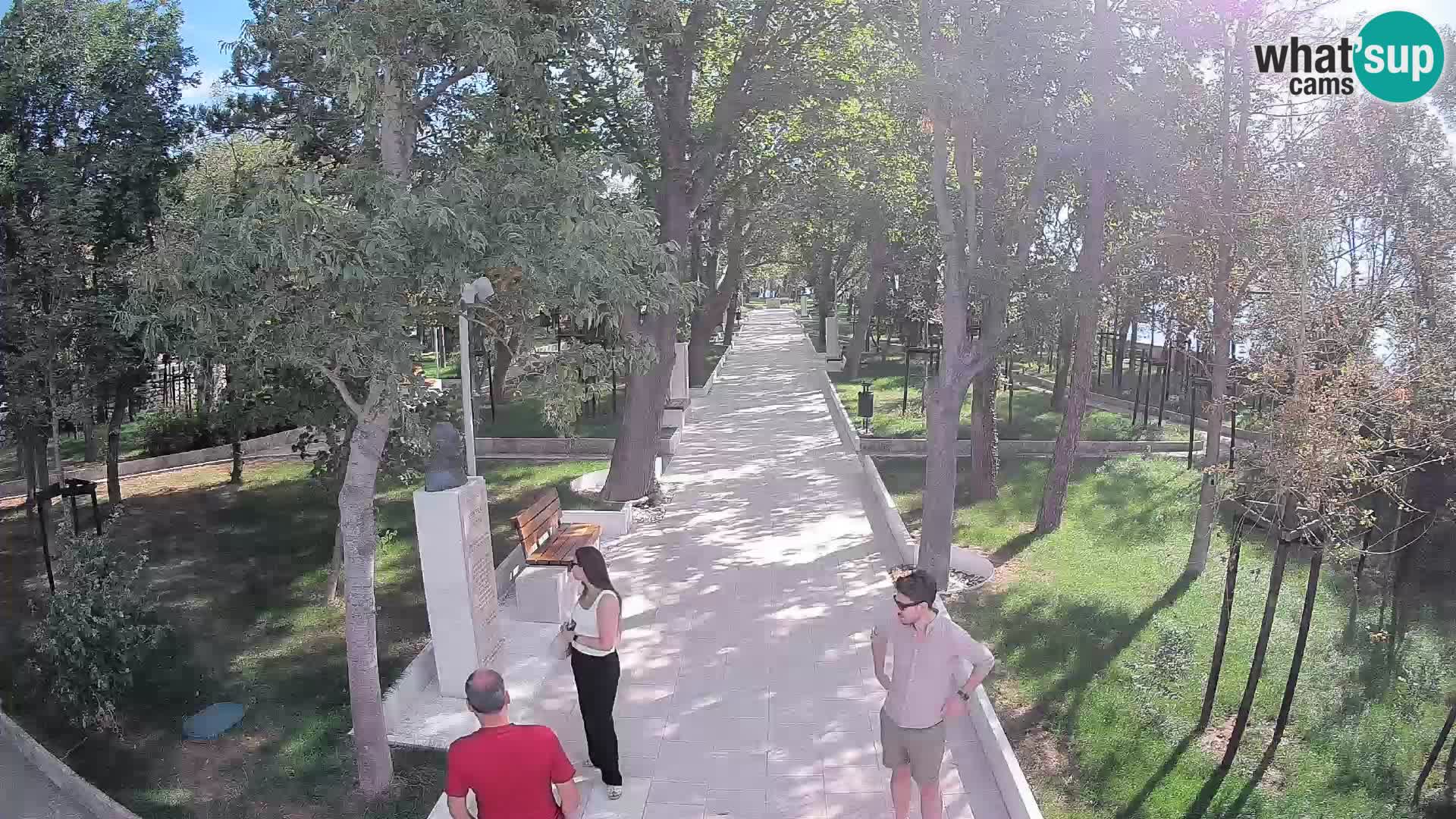 Writers’ Park Webcam Senj – Live by the Sea